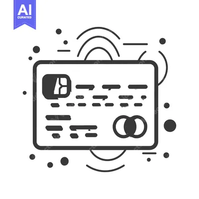 Aset premium populer: Contactless Payment Card with Chip and Wireless Signal Icon