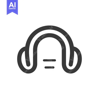 Popular premium asset: Simple Illustration Depicting a Pair of Over Ear Headphones