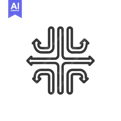 Arrow Crossroads: Directional Choices, Flowing Paths, and Decision-Mak