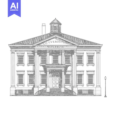 A Detailed Drawing of the Couverout Suitekut Building