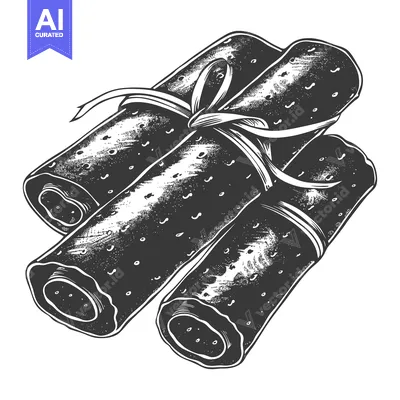 Popular premium asset: Rolled Logs Tied Together With Ribbon