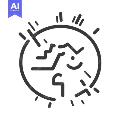 Aset desain premium: Abstract artistic circular design with complex and interesting details