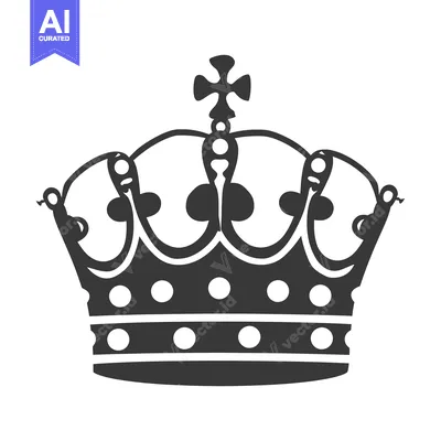 Popular premium asset: A detailed illustration depicting a traditional royal crown design