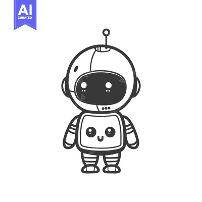 Popular premium asset: Cute Cartoon Robot with Antenna and Big Eyes
