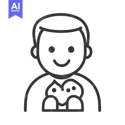 Popular premium asset: A line drawing illustrates a person with a heartshaped symbol