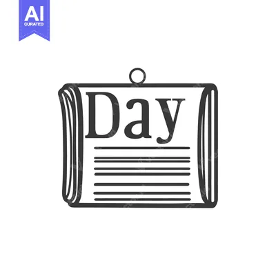 Aset premium populer: A simple illustration depicts a calendar page marking the current day