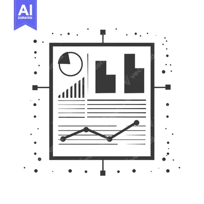 Aset desain premium: Data Analysis Report with Charts and Graphs