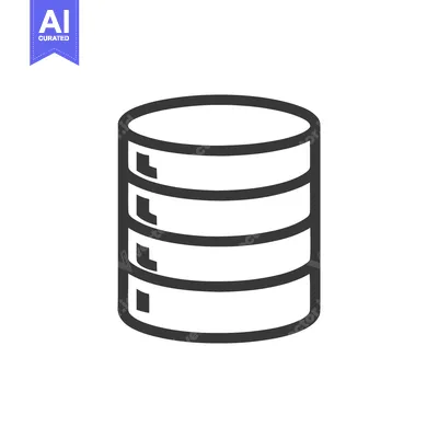 Popular premium asset: Minimalist Database Icon: Clean, Modern, and Scalable Vector Illustrat