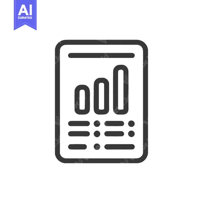 Popular premium asset: Minimalist Growth Chart Icon: Rising Bar Graph on Rounded Rectangle