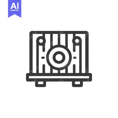 Popular premium asset: Minimalist Gong Icon: Simple Line Art Depicting Musical Instrument, Is