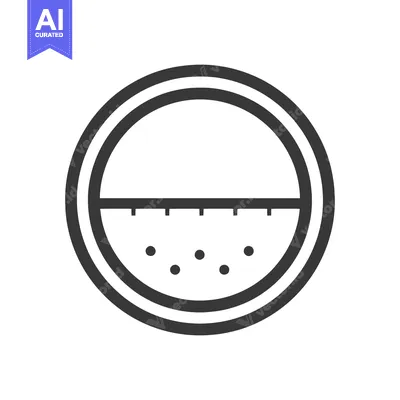 Aset premium populer: Minimalist Watermelon Slice Icon: Sliced Fruit with Seeds and Rind