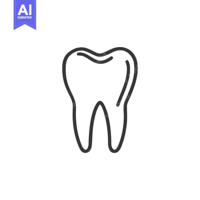 Popular premium asset: Minimalist Tooth Icon: Clean Line Art for Dental Health Concepts