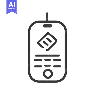 Aset premium populer: An illustration depicting a digital device displaying a document icon