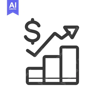 Aset premium populer: An illustration depicting rising financial success and growth