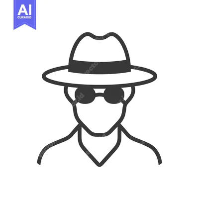 A faceless person wearing a hat and sunglasses for anonymity