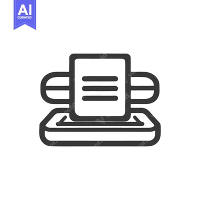 Popular premium asset: Embossed Document Icon: Bold Line Art for Business and Office Use