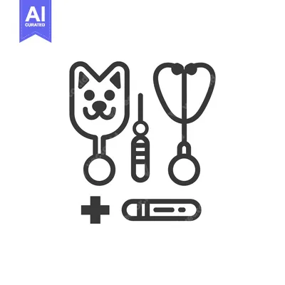 Popular premium asset: Dog Pet Care Medical Tools Icon
