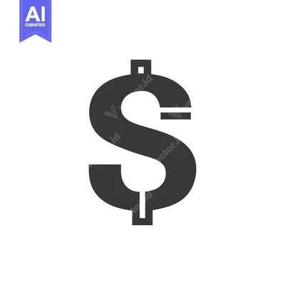 Aset premium populer: A simple graphical representation of an American dollar symbol