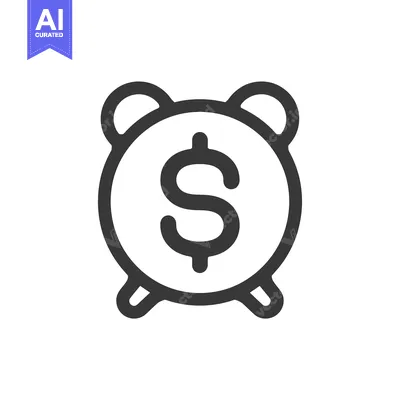 Popular premium asset: Dollar Sign Inside an Alarm Clock Outline