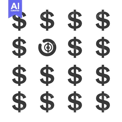 Popular premium asset: Dollar Sign Pattern with Circular Symbol in the Center