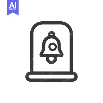 Popular premium asset: Minimalist Bell Icon: Notification Symbol in Dark Gray Outline