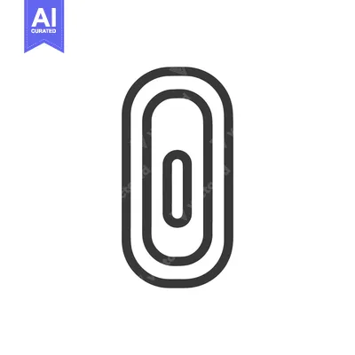 Aset desain premium: Minimalist Oval Icon: Concentric Shapes with Rounded Ends in Dark Gray