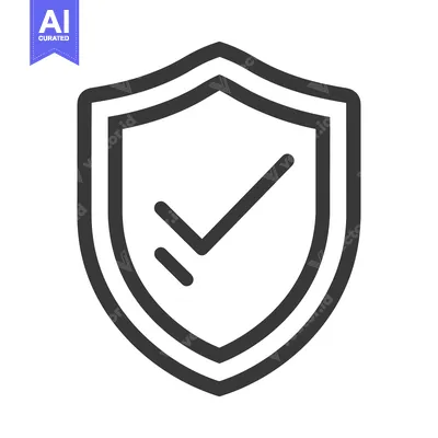 Double-lined Shield with a Checkmark Icon