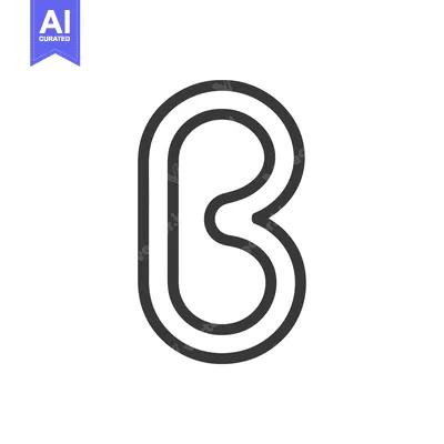 Popular premium asset: Double Outline of the Letter B