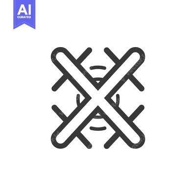 Drone icon with four propellers and a central circle
