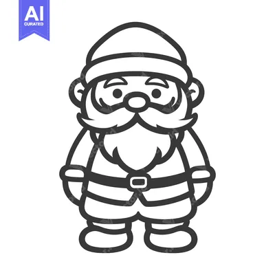 A cheerful illustration depicting a jolly bearded character in a suit