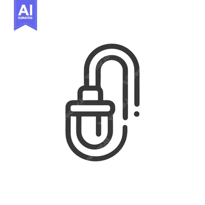 Minimalist Line Art: Hanging Lantern with Curved Support and Decorativ