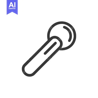 Premium design asset: Minimalist Clove Icon: Bold Outline on White Background, Culinary Spic