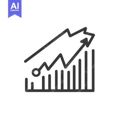 Aset premium populer: An upward trend indicated by a bar chart and line graph