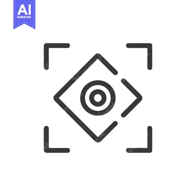 Popular premium asset: Minimalist Focus Icon: Diamond Shape with Target and Corner Brackets