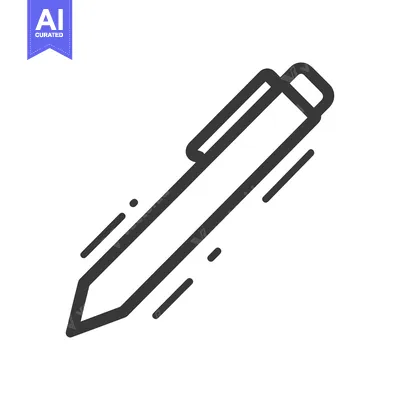 Popular premium asset: A simple illustrated image depicting a writing instrument and design