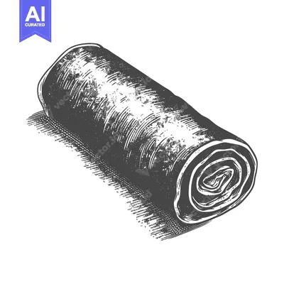 Popular premium asset: Rolled Pastry Dessert A Sweet Treat Illustration