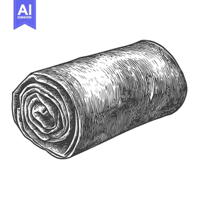 Aset premium populer: Rolled Pastry A Delicious Sweet Treat