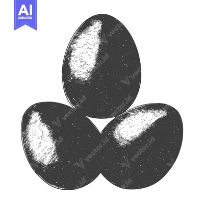 Popular premium asset: Three Eggs Arranged In A Triangular Formation