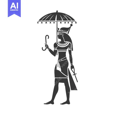 Popular premium asset: Egyptian Goddess Isis with Umbrella and Ankh