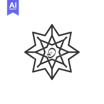 Popular premium asset: Eight-Pointed Star with Arabic Calligraphy in Center