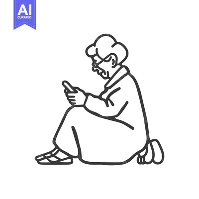 Popular premium asset: Elderly Woman Sitting and Using a Smartphone