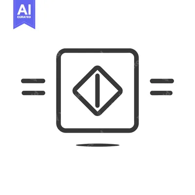 Aset premium populer: Elevator Button with Down Arrow Icon