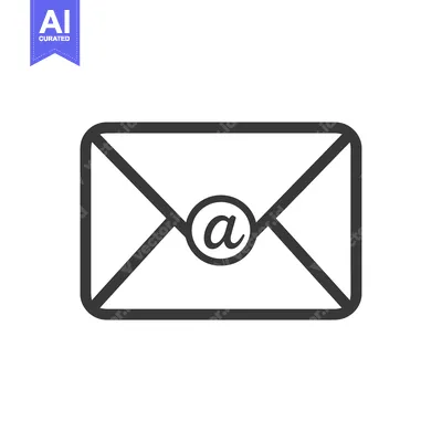 Aset premium populer: Envelope Icon with At Symbol