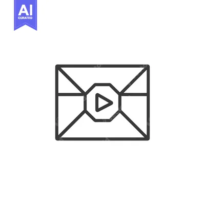 Popular premium asset: Envelope with Play Button Icon