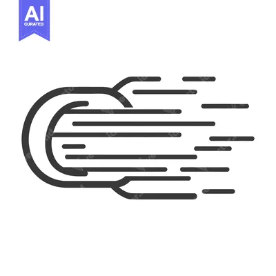 Popular premium asset: A stylized graphic depicting speed and forward movement with lines