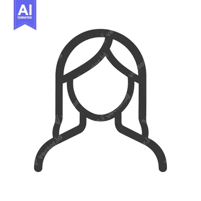 Popular premium asset: A stylized illustration featuring a feminine outline portrait represen