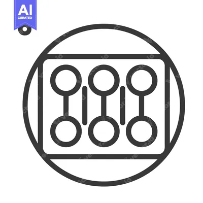Aset desain premium: Minimalist Pill Pack Icon with Number Six, Medical Symbolism, Clean De