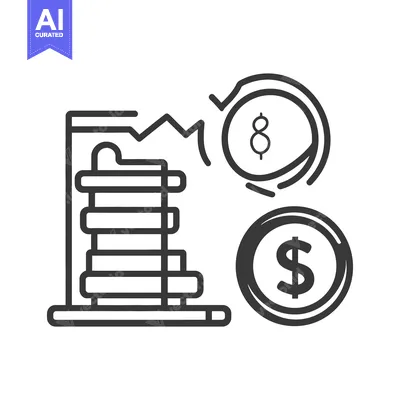 Popular premium asset: A visual representation of financial growth and currency exchange