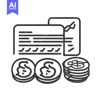 Popular premium asset: An illustration representing financial matters including finances and
