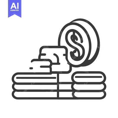 Popular premium asset: Simple illustration depicting money and financial growth concept